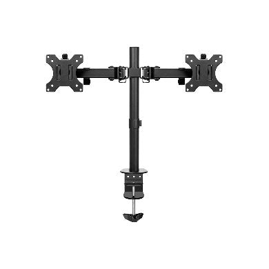 Soporte para Monitor LCD - de 2 Brazos, de 13 a 32 Pulgadas, P/Montaje Escritorio, Resistencia 8 KG C/U, BROBOTIX 963210 Soporte para Monitor LCD - de 2 Brazos, de 13 a 32 Pulgadas, P/Montaje Escritorio, Resistencia 8 KG C/U, BROBOTIX 963210